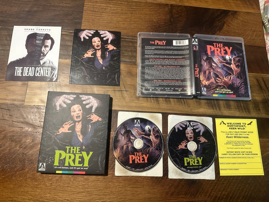 The Prey (Blu ray, Arrow Video, Rare Slipcover, Booklet,Limited Ed)