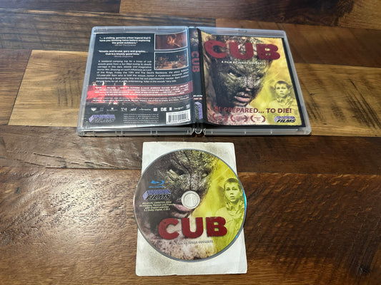 Cub (Blu ray, Artsploitation Films, 2015 Horror, Widescreen, Obscure)