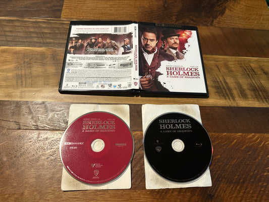 Sherlock Holmes A Game Of Shadows (4K Ultra HD, Warner Bros)