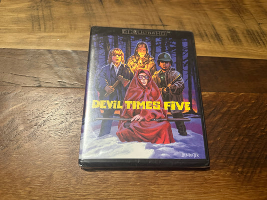 Devil Times Five 4K Ultra HD/Blu ray-Vinegar Syndrome-2 Disc-70’d Horror-NEW