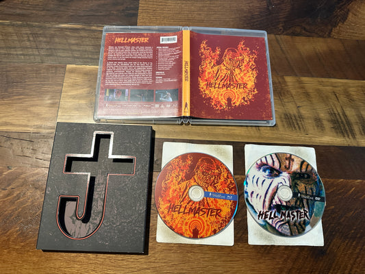 Hellmaster (Blu ray, Vinegar Syndrome, OOP Slipcover, 90's Classic)