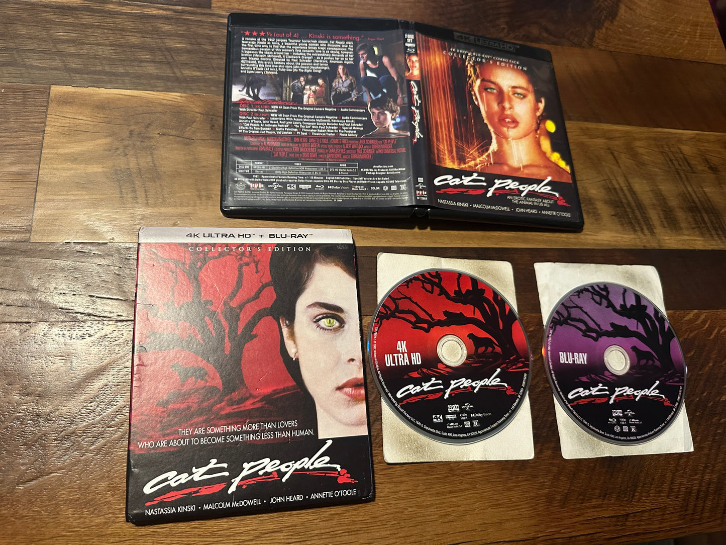 Cat People (4K Ultra HD, Scream Factory, Collector’s Edition, Slipcover)