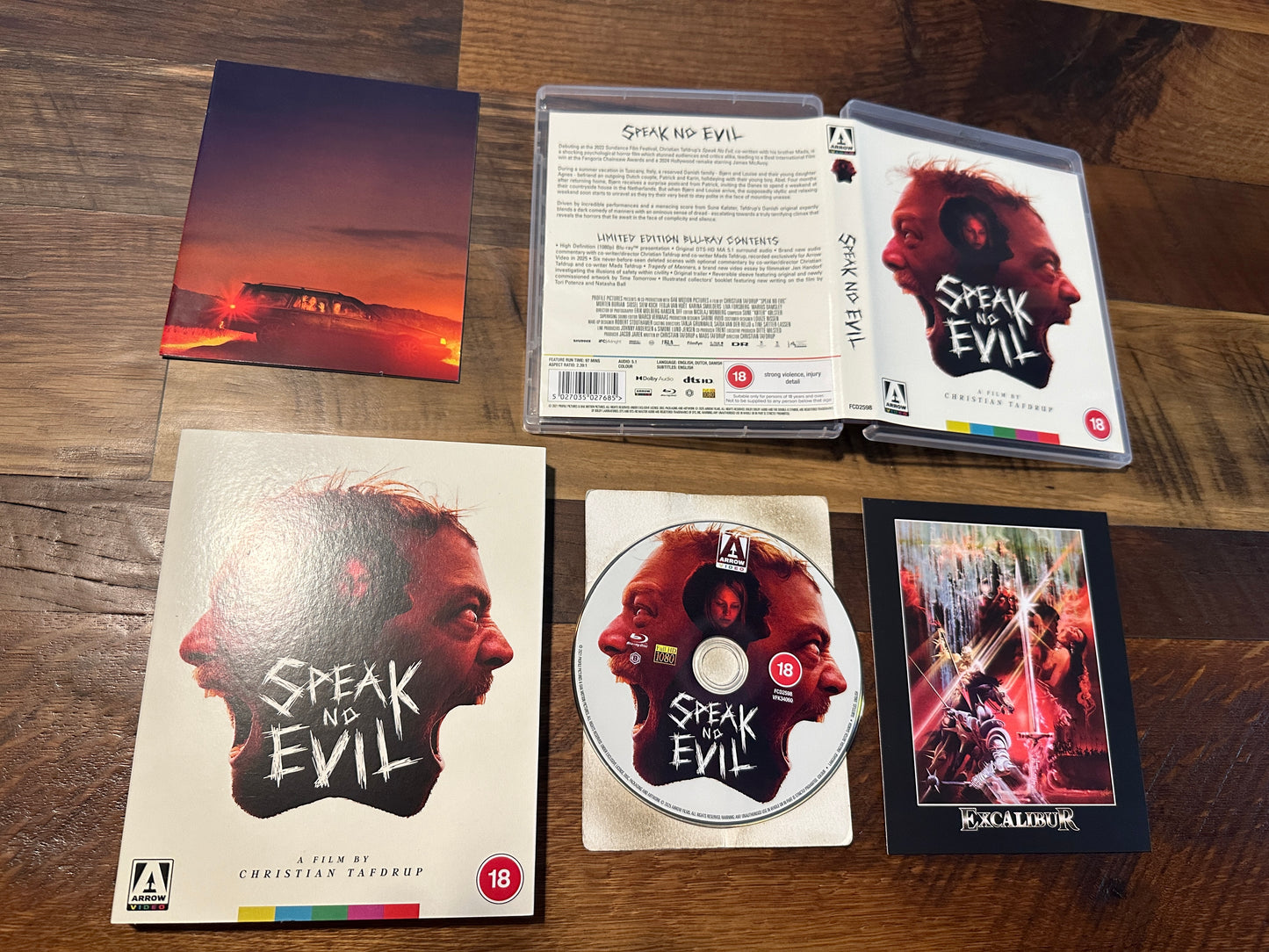 Speak No Evil (Blu ray, Arrow Video, Limited Edition, Slipcover, Region B)