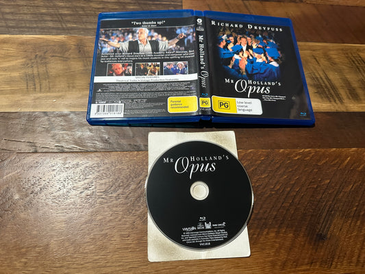 Mr Holland’s Opus (Blu ray, 90’s Classic, Richard Dreyruss, Region B, VVE)