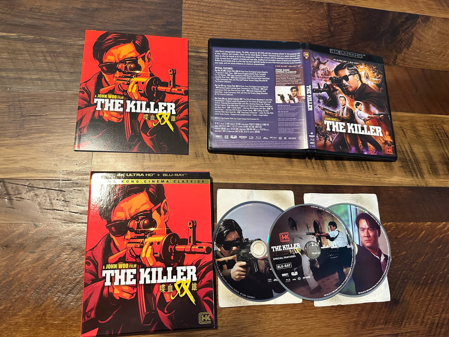 The Killer (4K Ultra HD, Hong Kong Cinema, Hard Slipcase, Shout)