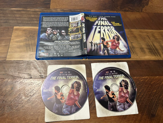 The Final Terror Blu ray/DVD-Scream Factory-80's Classic Horror-2 Disc-