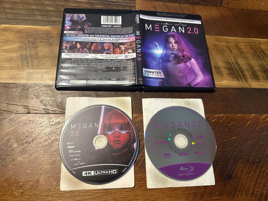 Megan 2 4K Ultra HD/Blu ray-Universal-2 Disc-Widescreen-No Digital