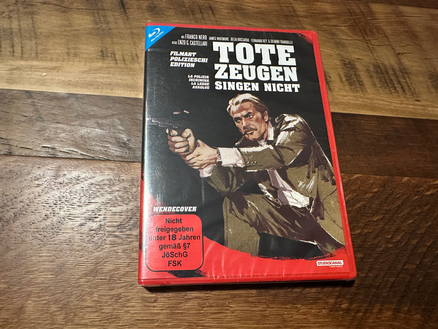 High Crime Blu ray-Studio Canal-Franco Nero-Region B-NEW/Sealed-