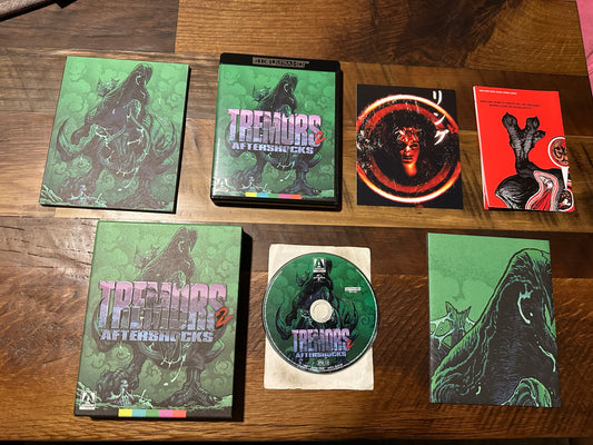 Tremors 2 Aftershocks (4K Ultra HD, Arrow Video, Limited Ed, US Release)