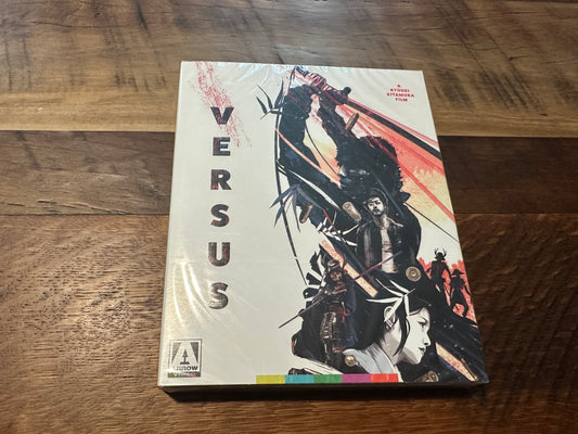 Versus Blu ray-Arrow Video-Rare Slipcover-Booklet-Limited Edition-NEW