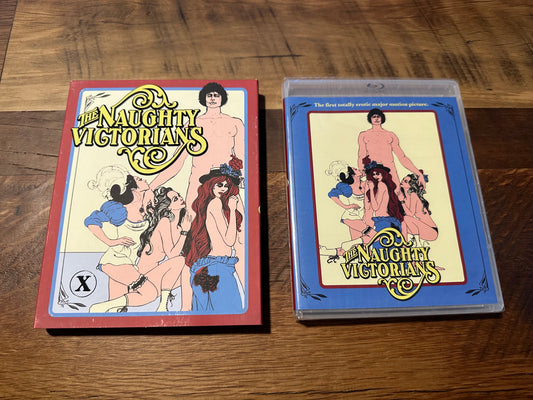 The Naughty Victorians Blu ray-Vinegar Syndrome-OOP Slipcover-NEW/Sealed-