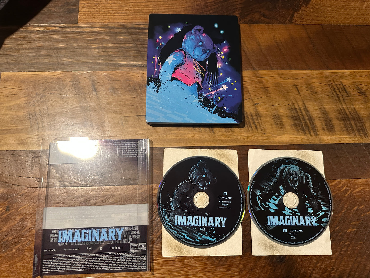 Imaginary (4K Ultra HD/Blu ray, Lionsgate, Slipcover, Steelbook, 2 Disc)