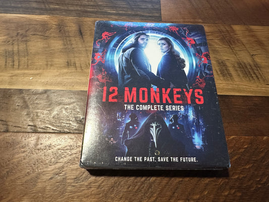 12 Monkeys The Complete Series (Blu ray, Mill Creek Entertainment, 8 Disc, NEW)