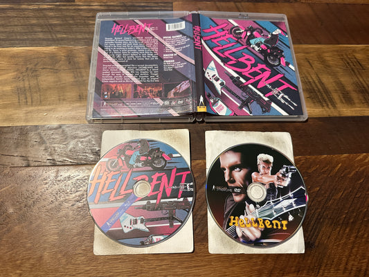 Hellbent Blu ray/DVD-Vinegar Syndrome-80’s Classic-2 Disc-