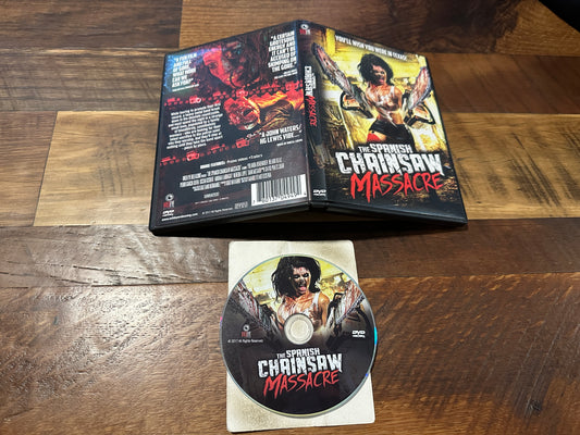 The Spanish Chainsaw Massacre (DVD, Wide Eye Releasing, 2017 Obscure Horror)