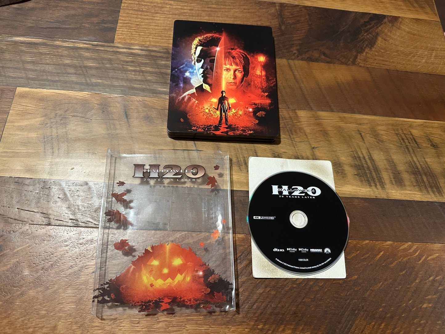 Halloween H2O 4K Ultra HD, Steelbook, Paramount, Slipcover, No Digital)