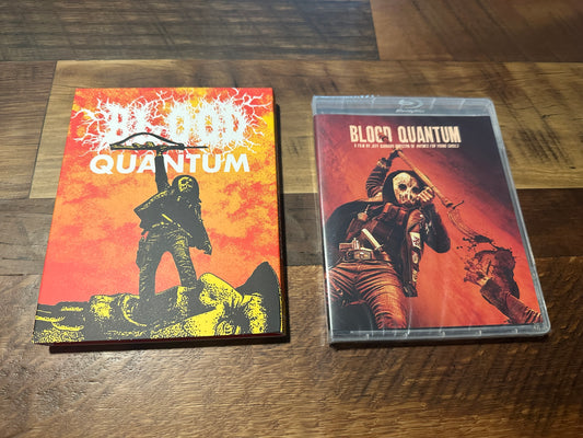 Blood Quantum Blu ray-Vinegar Syndrome Partner Label-Slipcover-NEW-