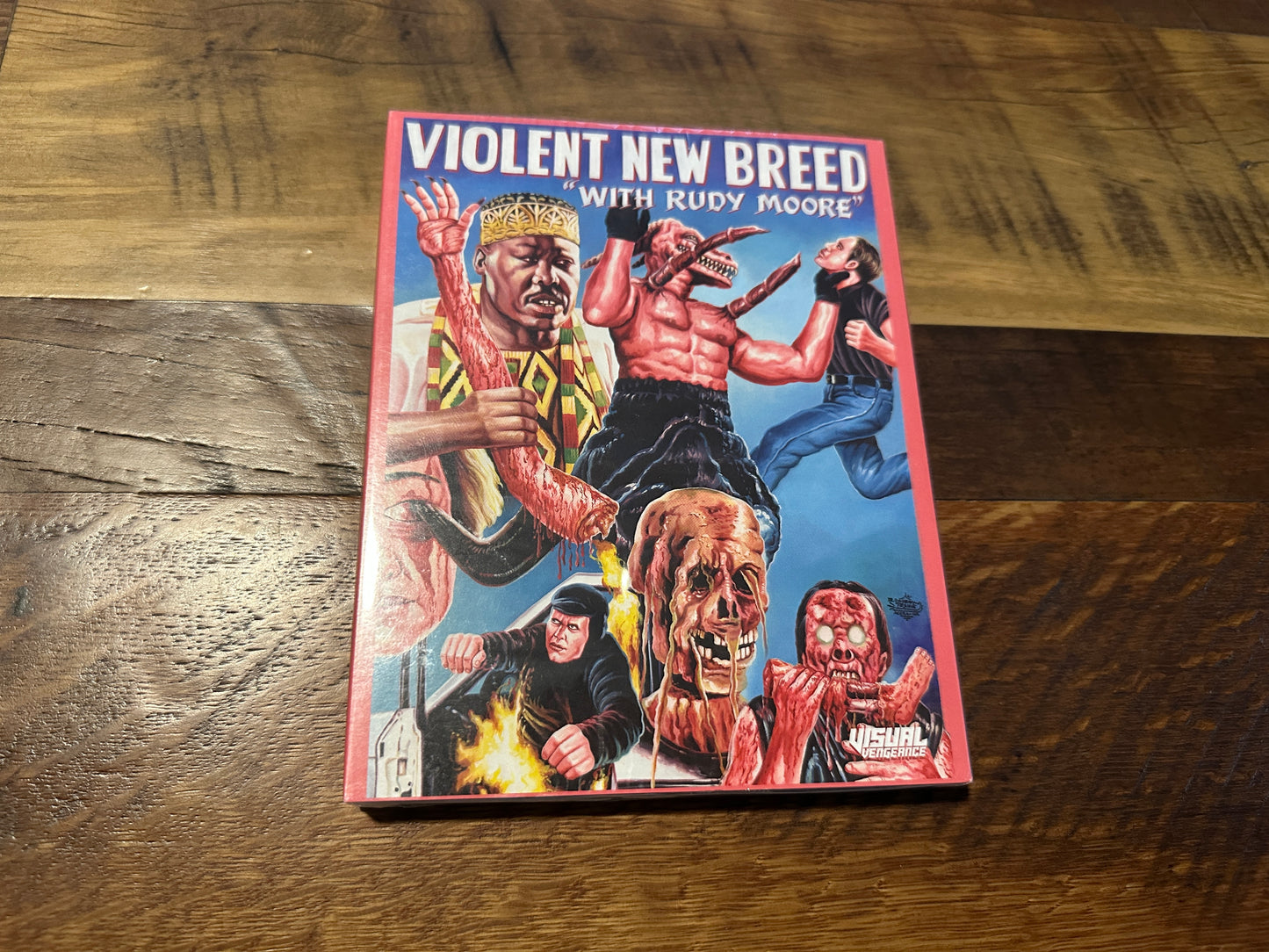 Violent New Breed (Blu ray, Visual Vengeance, Slipcover, Judy Moore, NEW)