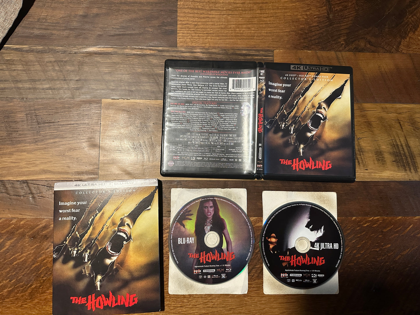 The Howling (4K Ultra HD/Blu ray, Scream Factory, Slipcover, Collector’s Ed)