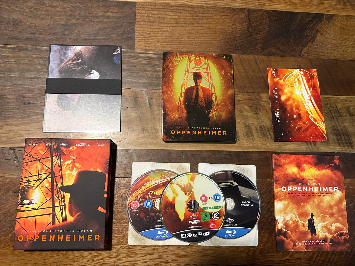 Oppenheimer (4K Ultra HD/Blu ray-Universal-Steelbook-Collector’s Ed)