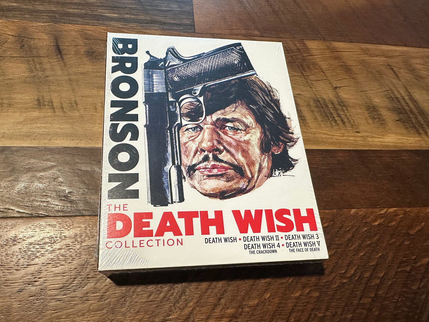 The Death Wish Collection (Blu ray, Boxset, Bronson, Part 1-5, NEW)