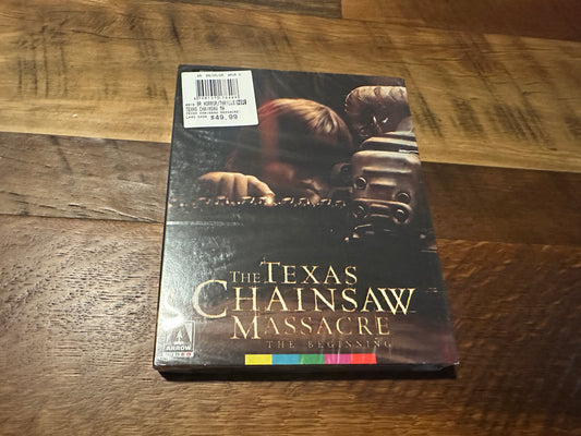 The Texas Chainsaw Massacre The Beginning (4K Ultra HD, Arrow Video, Slipcover, NEW)