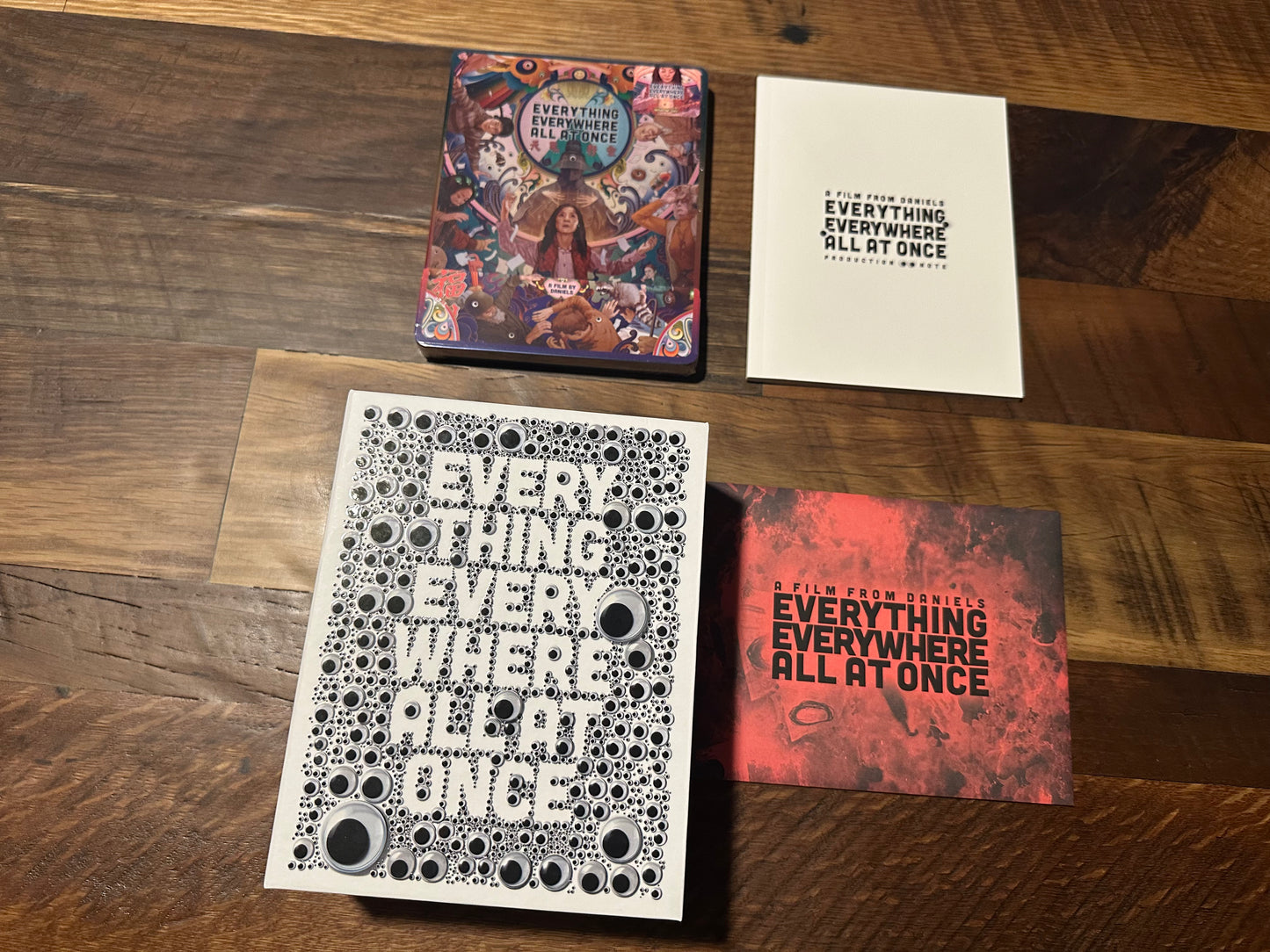 Everything Everywhere All At Once Blu ray-Steelbook-NovaMedia One Click-Boxset-NEW