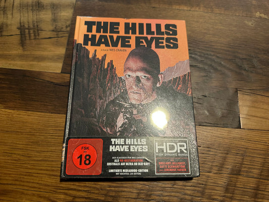The Hills Have Eyes 1977 4K Ultra HD/Blu ray-Turbine-Mediabook-NEW