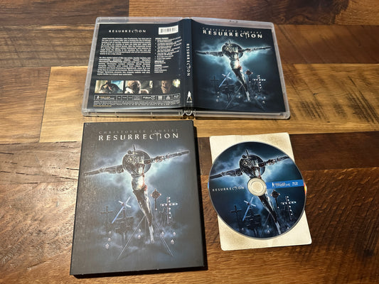 Resurrection Blu ray-Vinegar Syndrome-Slipcover-90’s Horror Classic-