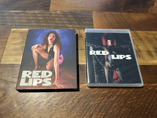 Red Lips Blu ray-Vinegar Syndrome Partner Label-Slipcover-NEW