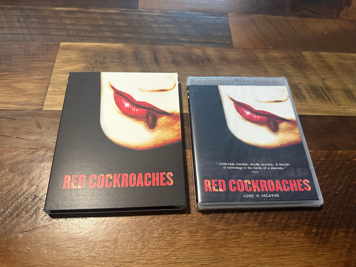 Red Cockroaches (Blu ray, Vinegar Syndrome Partner Label, Slipcover, NEW)