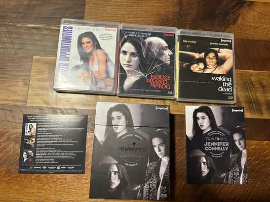 Film Focus Jennifer Connelly Blu rays-Imprint-Boxset-3 Films Set