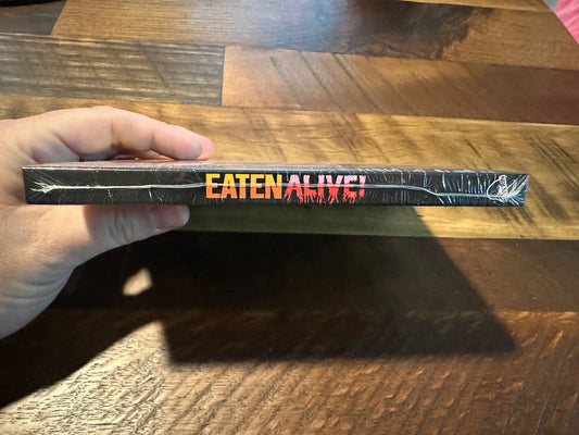 Eaten Alive Blu ray-Severin Films-Slipcover-Umberto Lenzi Classic-NEW