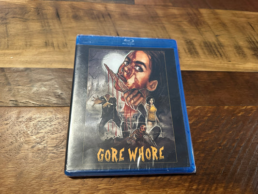 Gore Whore (Blu ray, SRS Cinema, Obscure Low Budget Horror, NEW)