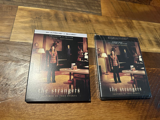 The Strangers 4K Ultra HD/Blu ray-Scream Factory-Slipcover-NEW