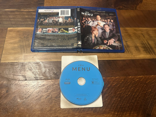 The Menu (Blu ray, 20th Century Fox, Ralph Fiennes Classic, No Digital)