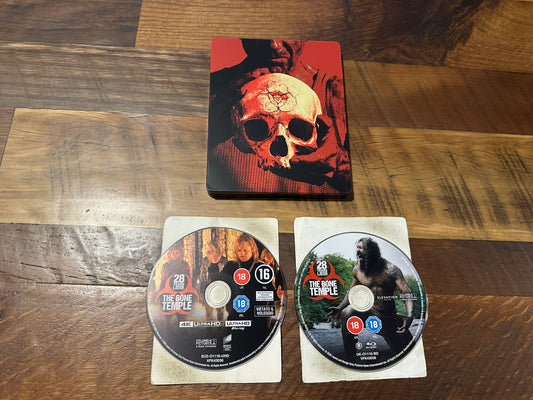 28 Years Later: The Bone Temple (4K Ultra HD/Blu ray, Steelbook, No Digital)