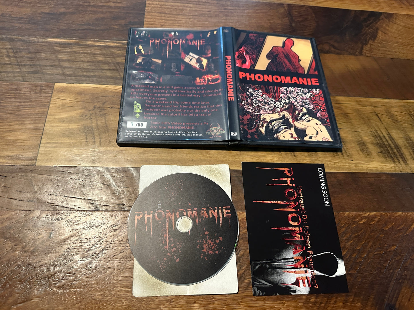 Phonomanie (DVD-R, Toxic Fifth Video, Limited Edition, Only 50 Made)