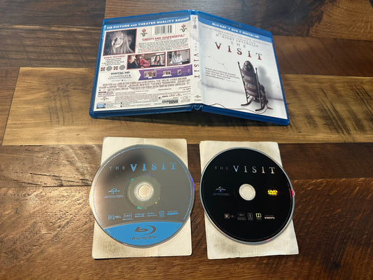 The Visit Blu ray/DVD-Universal-Modern Horror-Widescreen-No Digital