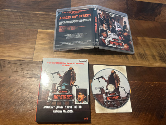 Across 110th Street Blu ray-Imprint-Slipcase-Anthony Quinn 70’s Classic-