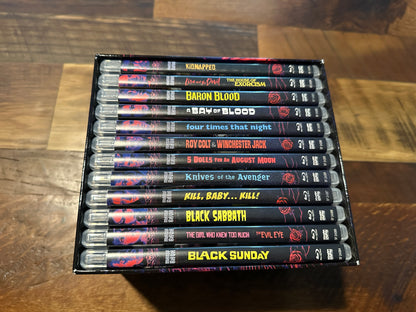 Mario Bava Collection (Blu ray, Scream Factory, Deluxe Edition, Boxset)