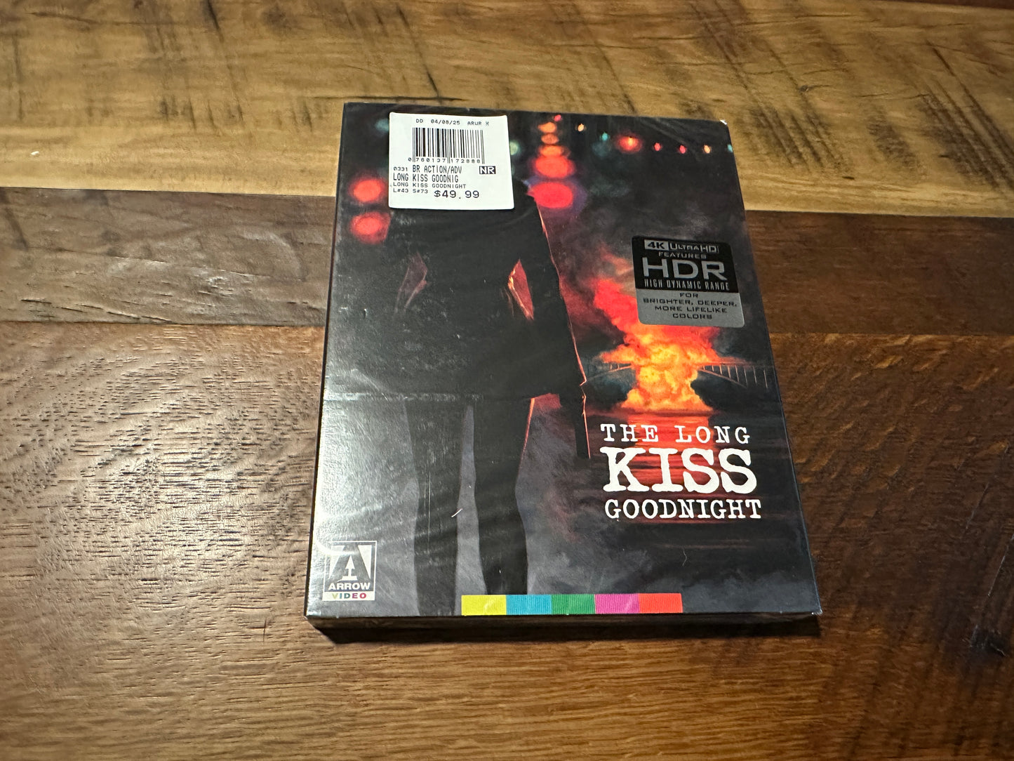 The Long Kiss Goodnight (4K Ultra HD, Arrow Video, Slipcover, Limited Ed, NEW)