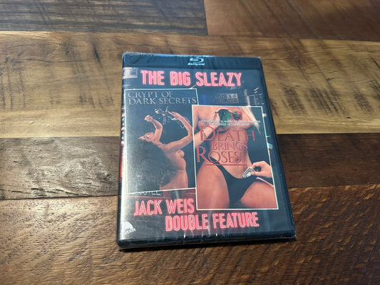 Crypt of Dark Secrets & Death Brings Roses (Blu ray, Severin Films, The Big Sleaze, NEW)