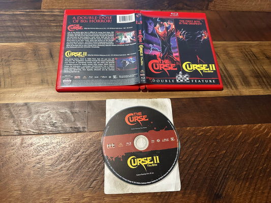 The Curse & Curse II The Bite (Blu ray-Scream Factory, Double Feature, OOP)