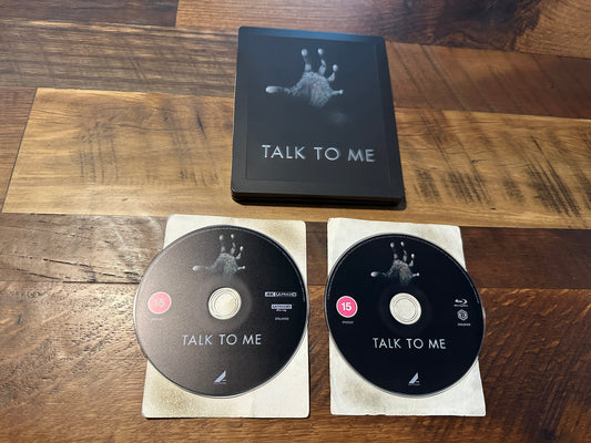 Talk To Me 4K Ultra HD/Blu ray-Steelbook-2 Disc-Classic Horror-No Digital