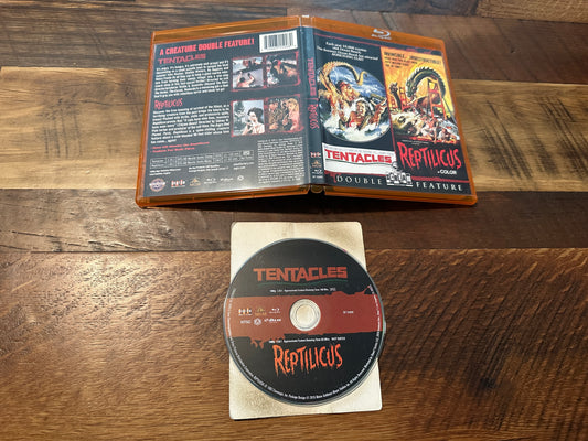 Tentacles & Reptilicus (Blu ray-Scream Factory, Double Feature, OOP)