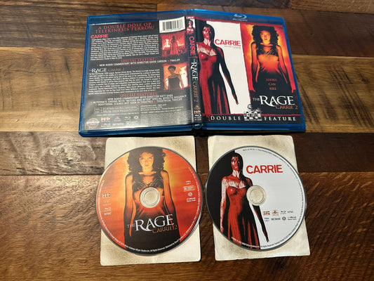 Carrie & The Rage: Carrie 2 (Blu ray, Scream Factory, Double Feature)