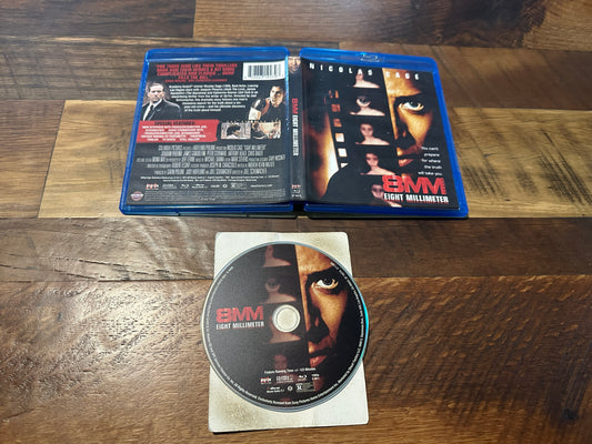 8MM (Blu ray, Scream Factory, Nicolas Cage Classic, Widescreen)