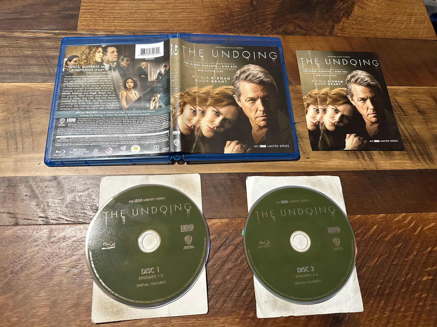 The Undoing Blu ray-Warner Bros-2020 Hugh Grant Classic-