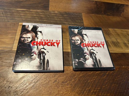 Curse of the Chucky (4K Ultra HD/Blu ray, Scream Factory, Slipcover, NEW)